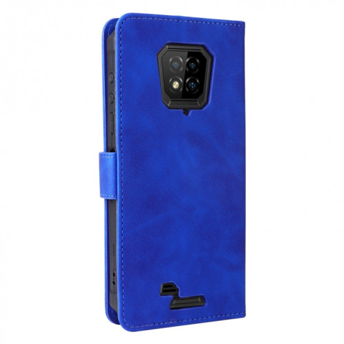 Pour Ulefone Armor 8 peau Senteuse Boucle magnétique texture texture texture casque de téléphone (bleu) SH404B1458-07