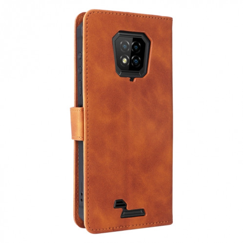 Pour Ulefone Armor 8 peau Senteuse Boucle magnétique texture texture texture texture casquette (brun) SH404E710-07