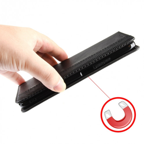 Pour Ulefone note 12P boucle magnétique rétro texture texture texture texture texture (noir) SH015A1685-07