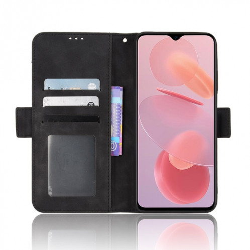 Pour Ulefone Note 12P Skin Senteuse Cas de téléphone en cuir de veau (noir) SH611A1421-07