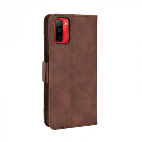 Pour Ulefone Note 12P Skin Sentez-vous Cas de téléphone en cuir de veau (brun) SH611C427-07