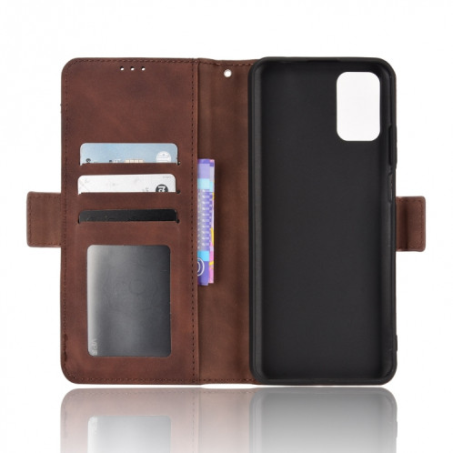 Pour Ulefone Note 12P Skin Sentez-vous Cas de téléphone en cuir de veau (brun) SH611C427-07