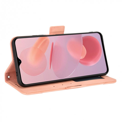 Pour Ulefone Note 12P Skin Senteuse Case de téléphone en cuir de veau (rose) SH611D934-07