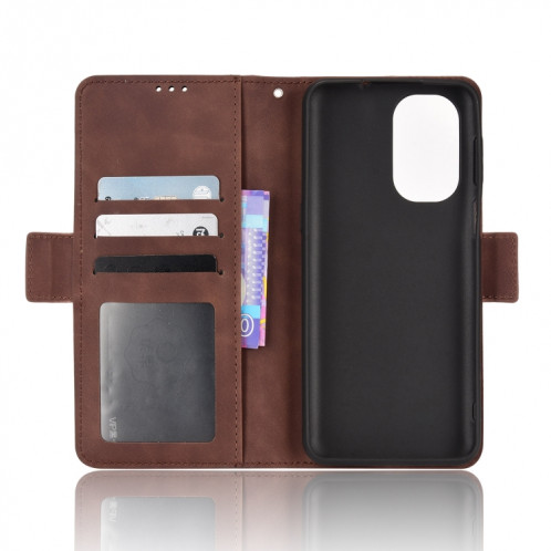 Pour Ulefone NOTE 13P Peau Sentez-vous Cas de téléphone en cuir de veau (brun) SH612C1272-07