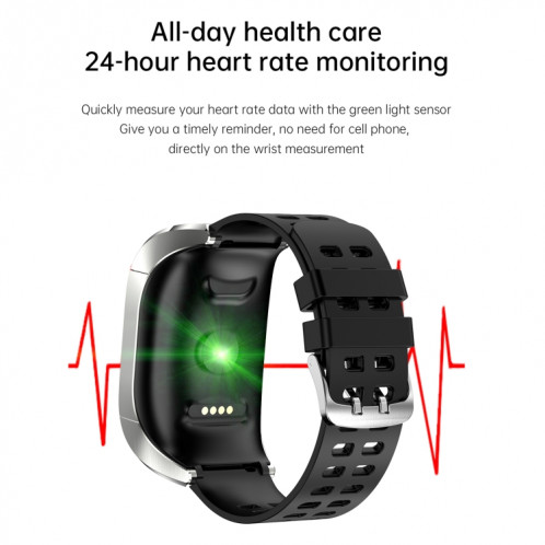 G36Pro 1,3 pouce IPS Screen Screen Smart Watch, Support Mesure de la pression artérielle / Surveillance du sommeil (Noir) SH001A311-07