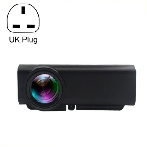 YG530 LED petit projecteur d'écran sans fil 1080P, plug d'alimentation: UK Bug (blanc) SH304B1760-07