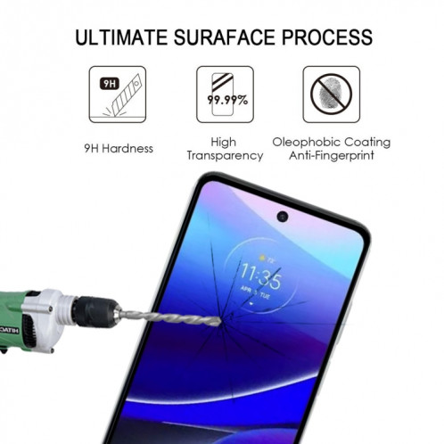 PRODUCTEUR DE COUVERTURE DE COUPE DE CLEVER PROTECTEUR DE PRODUCTEUR DE VERRE TRENDUE POUR MOTOROLA MOTO G STYLUS 5G 2022 SH4201843-08