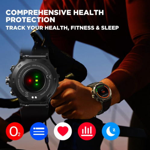 Zeblaze Stratos 2 1,3 pouce Smart Watch Smart Smart, Support Surveillance du sommeil / Surveillance de la fréquence cardiaque (Gris) SZ001C743-08