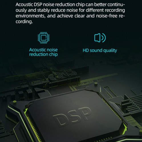 Q55 Stylo de contrôle vocal de contrôle vocal de réduction de bruit SMART Smart HD, capacité: 32GB (noir) SH205A810-07
