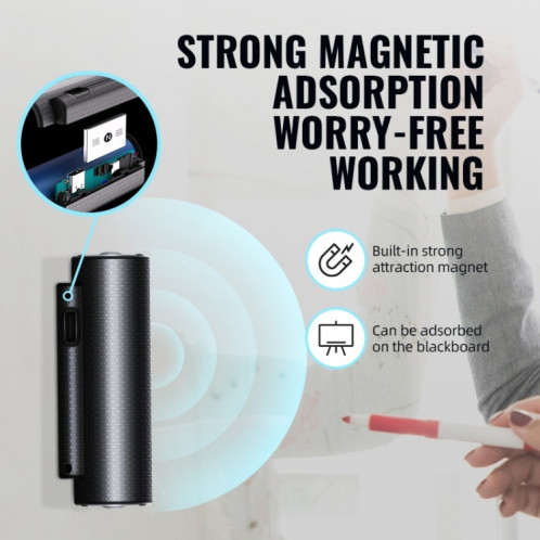 Q76 Smart HD Smart HD Control vocal Contrôle de l'enregistrement magnétique fort, capacité: 32 Go (noir) SH804A1346-07