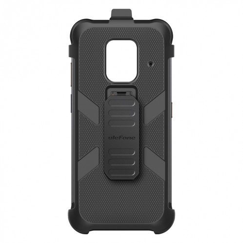 Pour Ulefone Power Armor 14 Pro Ulefone Back Clip Téléphone de téléphone avec mousqueton (noir) SU101A1928-07
