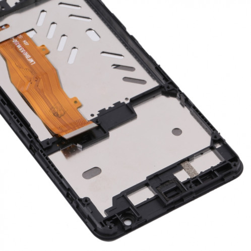 Écran LCD OEM pour ZTE Blade A5 2019 Assemblage complet du numériseur avec cadre (noir) SH201A558-06