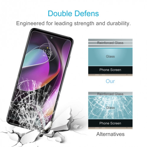 10 PCS 0.26mm 9H 2.5D Tempered Glass Film For Motorola Moto G 2022 SH44031019-06