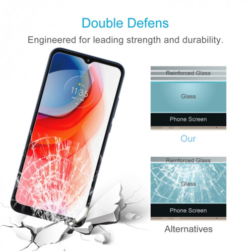 10 PCS 0.26mm 9H 2.5D Tempered Glass Film For Motorola Moto G Play 2022 SH440487-06