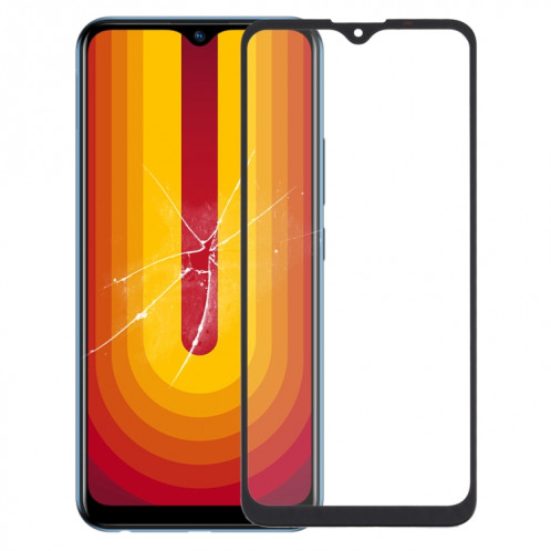 Lentille en verre extérieur à écran avant pour wiko power u10 / puissance u20 / puissance u30 SH42061686-06