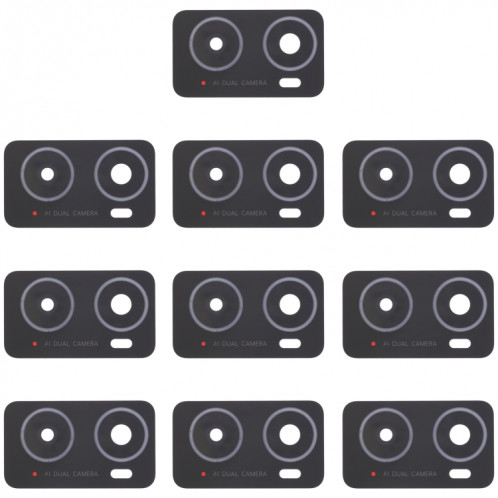 Pour OPPO A76 / A36 10pcs objectif de caméra arrière SH74011328-04
