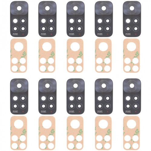 10 PCS Back Camera Lens pour Xiaomi Redmi Note 11 / Redmi Note 11s SH7404913-04