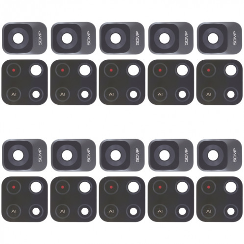 10 PCS Back Camera Lens pour Xiaomi Redmi Note 11 Chine / Redmi Note 11T 5G / POCO M4 Pro 5G SH74051340-04