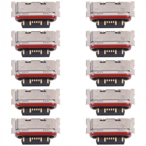 10 PCS Connecteur de port de charge pour Xiaomi Redmi Note 11 Pro 4G / Redmi Note 11 Pro 5G / Redmi Note 11 Pro + 5G India / Redmi Note 11E Pro SH43021954-04