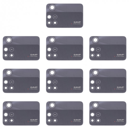 10 PCS Back Camera Lens pour Xiaomi Poco M4 Pro 4G SH7804836-04