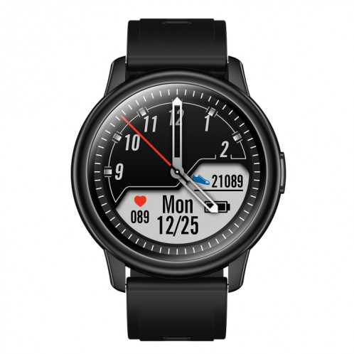 ROGBID GT2 1,3 pouce TFT Écran Smart Watch, soutenir la surveillance de la pression artérielle / surveillance du sommeil (noir) SR801C1424-07