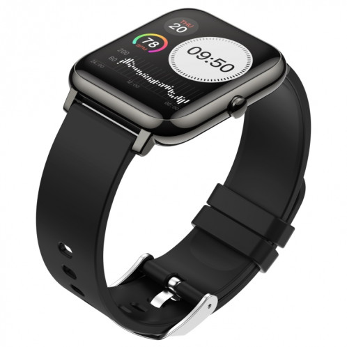 Rogbid Rowatch 1 1,4 pouce SCREAT SMART WORTH, Soutenez la surveillance de la pression artérielle / surveillance du sommeil (noir) SR301D1880-07