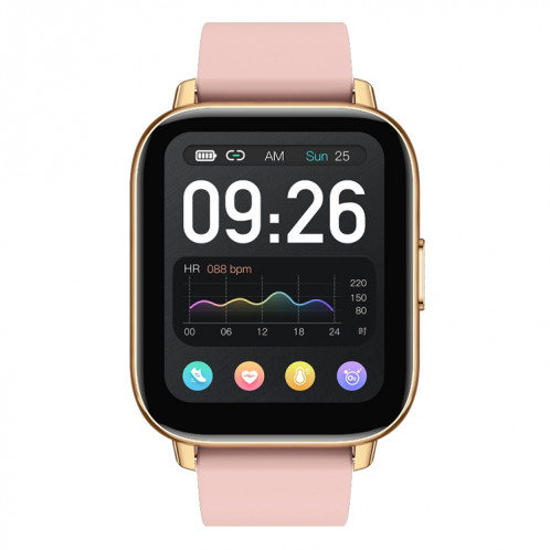 Rogbid Rowatch 2s 1,65 pouce TFT Screen Smart Watch, soutenir la surveillance de la pression artérielle / surveillance du sommeil (rose) SR501A1989-08