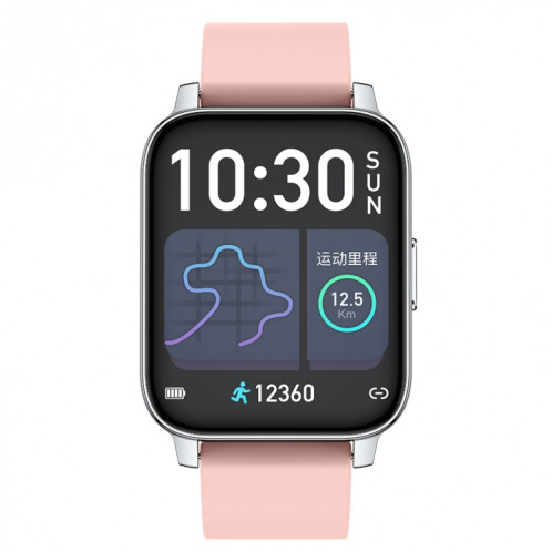 Rogbid Rowatch 2 1,69 pouce TFT Smart Watch, soutenir la surveillance de la pression artérielle / surveillance du sommeil (rose) SR801C1593-07