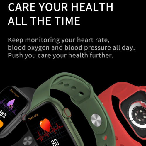I7 Pro + 1,75 pouce TFT Screen Smart Watch, soutenir la surveillance de la pression artérielle / surveillance du sommeil (blanc) SH101D802-07