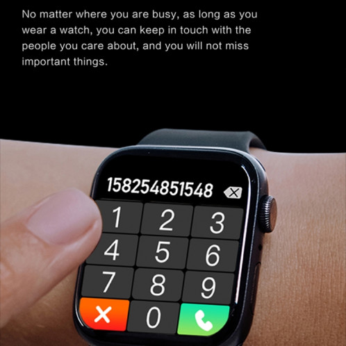 I7 Pro + VIP 1,75 pouce TFT Screen Smart Watch, support Bluetooth Dial / Sleep Survering (rose) SH001C635-07