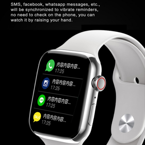 I7 Pro + VIP 1,75 pouce TFT Screen Smart Watch, support Bluetooth Dial / Sleep Survering (Gray) SH001B743-07