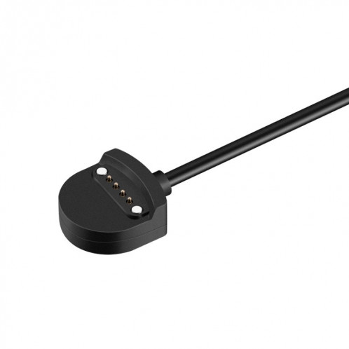 Pour Ticwatch E & S Câble de charge magnétique universel pour montre intelligente 1m (noir) SH201A123-05