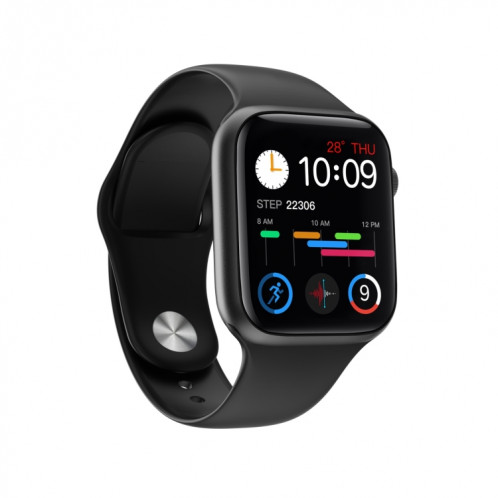 HW22 Pro 1,75 pouces Smart Watch à écran HD, prise en charge de la surveillance de la température bluetooth / température corporelle (noir) SH501E1151-07