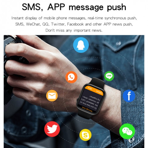 HW22 Pro 1,75 pouces Smart Watch à écran HD, support Bluetooth Dial / Température corporelle (rose) SH501C643-07