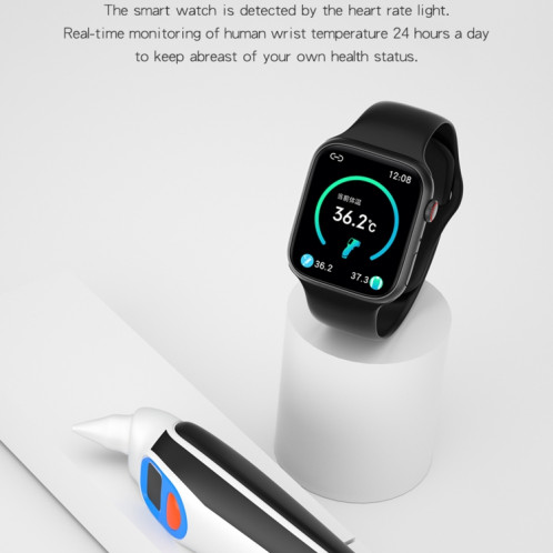HW22 Pro 1,75 pouces Smart Watch à écran HD, prise en charge de la surveillance de la température bluetooth / température corporelle (rouge) SH501A359-07