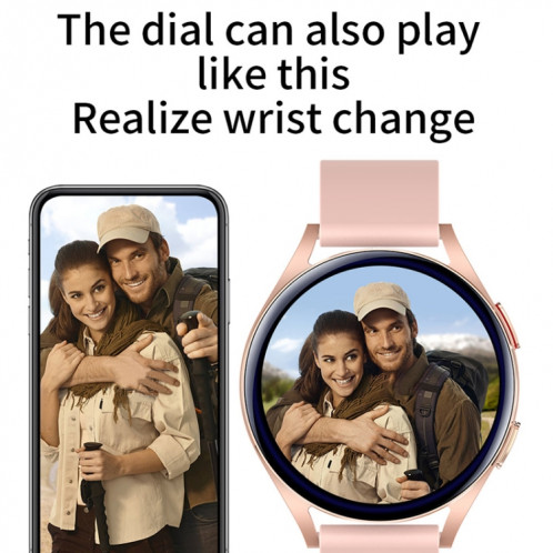 North Edge N34S 1,32 pouce écran Smart Watch Support de surveillance en santé / Assistant vocal (noir) SN601A1369-07