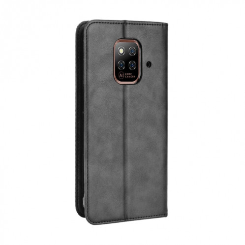 Pour Ulefone Power Armor 14/14 Pro Magnétique Buckle Retro Texture Cuir Téléphone (noir) SH207A1605-07