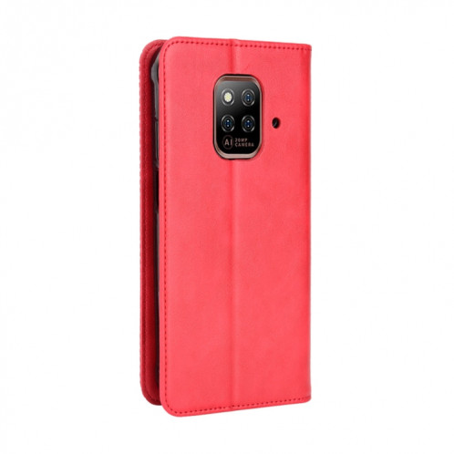 Pour Ulefone Power Armor 14/14 Pro Magnitic Buckle Retro Texture Texture Le cuir Téléphone (rouge) SH207B1433-07