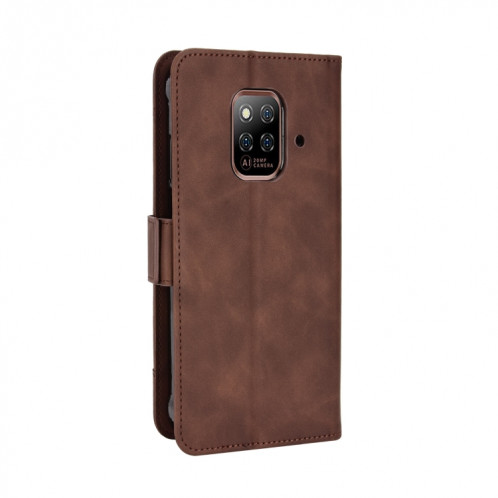 Pour Ulefone Power Armor 14/14 Pro Skin Feel Texture Texture Texture Slots Cuir Phone Case (marron) SH007E265-07