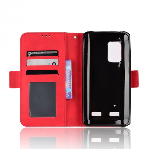 Pour Ulefone Armor X10 / X10 Pro Skin Feel Texture Texture Card Slots Téléphone Case de téléphone (rouge) SH008C1520-07