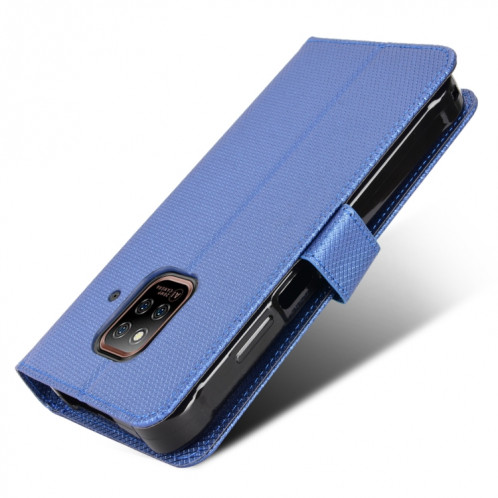 Pour Ulefone Power Armor 14/14 Pro Diamond Texture Texture Téléphone Case (bleu) SH508C981-07