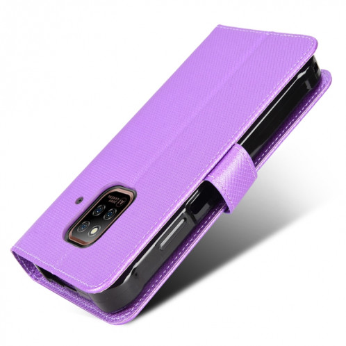 Pour Ulefone Power Armor 14/14 Pro Diamond Texture Texture Le cuir Téléphone (violet) SH508E1235-07