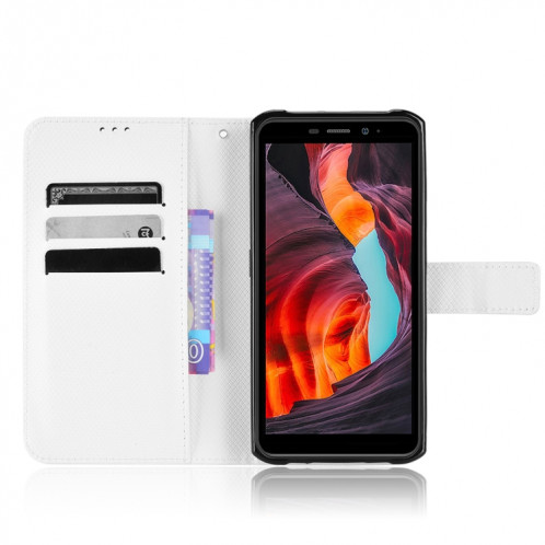 Pour Ulefone Armor X10 / X10 Pro Diamond Texture Texture Téléphone Case (blanc) SH509A1758-07