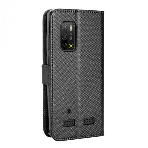 Pour Ulefone Armor X10 / X10 Pro Diamond Texture Texture Téléphone Case (noir) SH509B1732-07