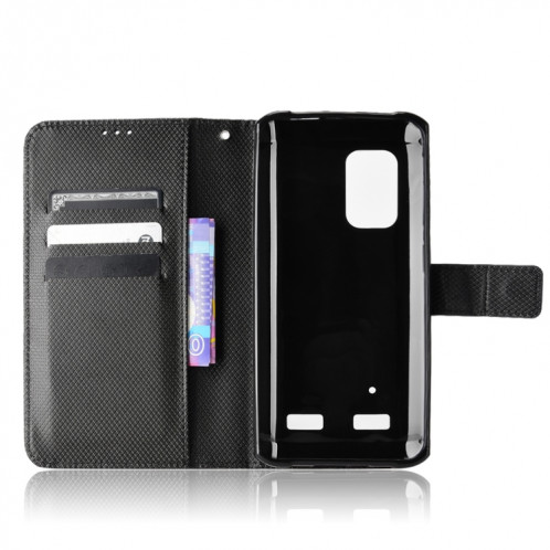 Pour Ulefone Armor X10 / X10 Pro Diamond Texture Texture Téléphone Case (noir) SH509B1732-07