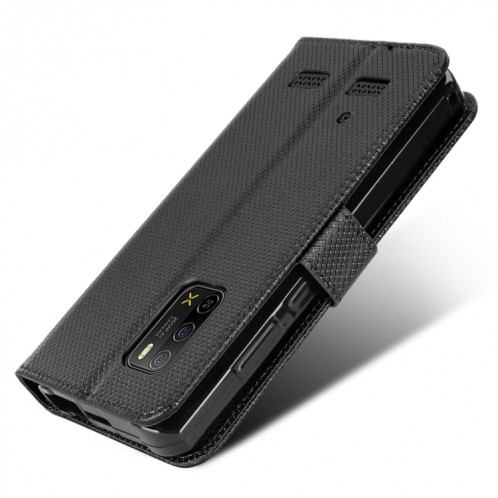 Pour Ulefone Armor X10 / X10 Pro Diamond Texture Texture Téléphone Case (noir) SH509B1732-07