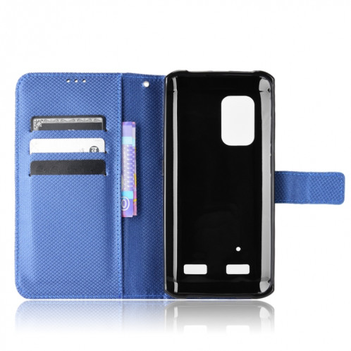 Pour Ulefone Armor X10 / X10 Pro Diamond Texture Texture Téléphone Case (bleu) SH509C1552-07