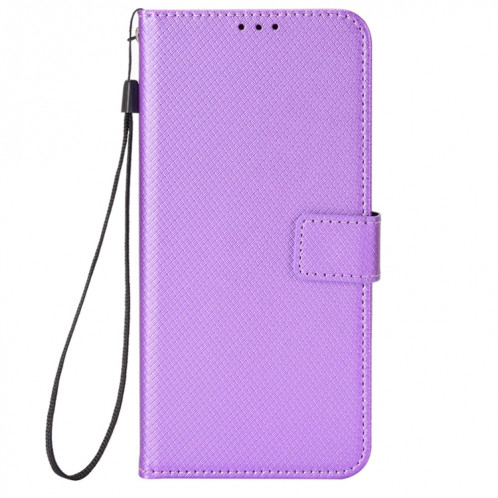 Pour Ulefone Armor X10 / X10 Pro Diamond Texture Texture Téléphone Case (violet) SH509E1985-07