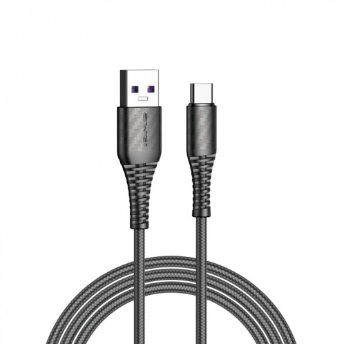 awei CL-69 5A Type-C / USB-C Câble de charge rapide intelligent, longueur: 1m (noir) SA401A554-07