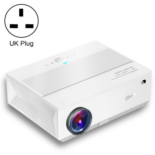 E600S 1920x1080p 400ansi LCD LED Projecteur intelligent, même version d'écran, Type de fiche: plug uk SH71021553-08